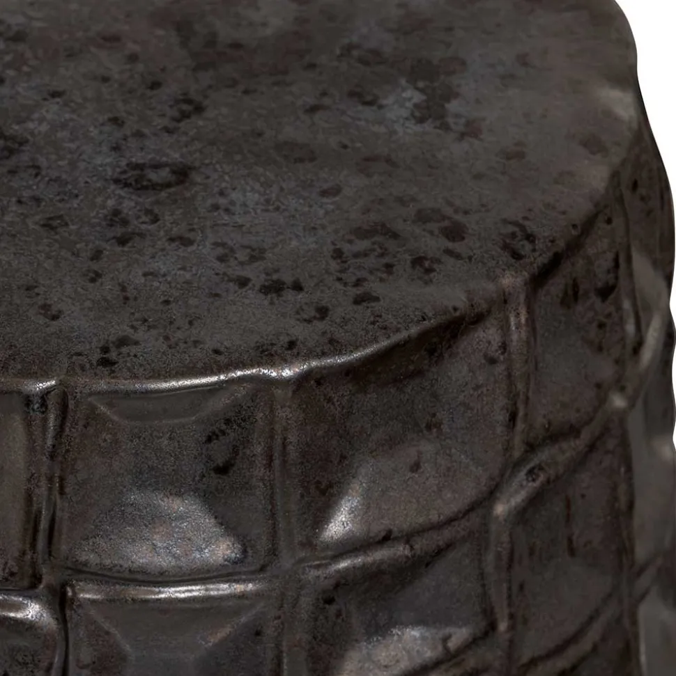 Tonnenförmige Beistelltische aus Keramik - Hisa (zweiteilig)