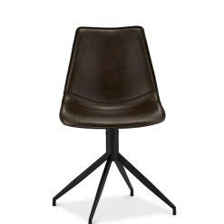 Top Schalenstuhl-Set in Dunkelbraun - Kleera (2er Set)