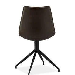 Top Schalenstuhl-Set in Dunkelbraun - Kleera (2er Set)