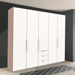 Top Schlafzimmerschrank mit 2 Falttüren & Tür - Vaclyn