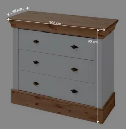 Topp Babymöbel Set - Sibiuta (vierteilig)