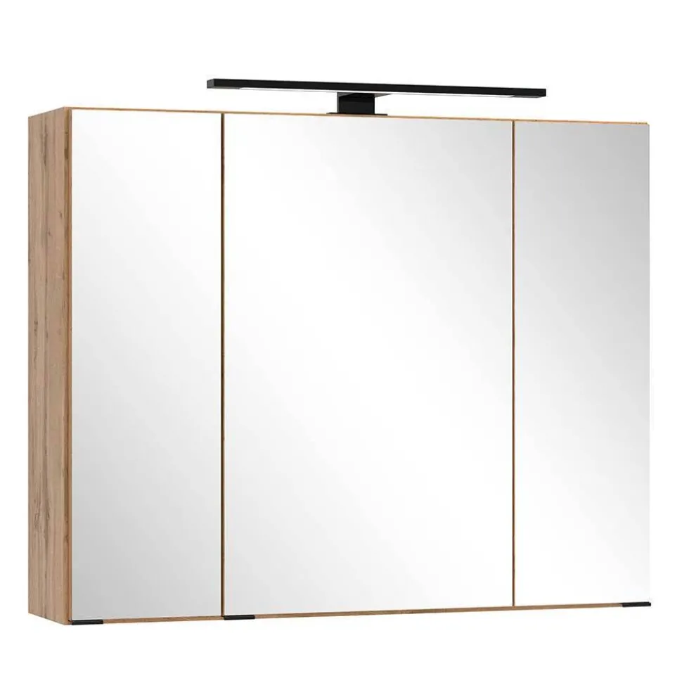 Topp Badmöbel-Kombination zweifarbig - Crystoga (vierteilig)