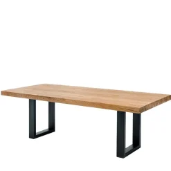 Topp Esstisch mit Platte Wildeiche geölt - Vastillo