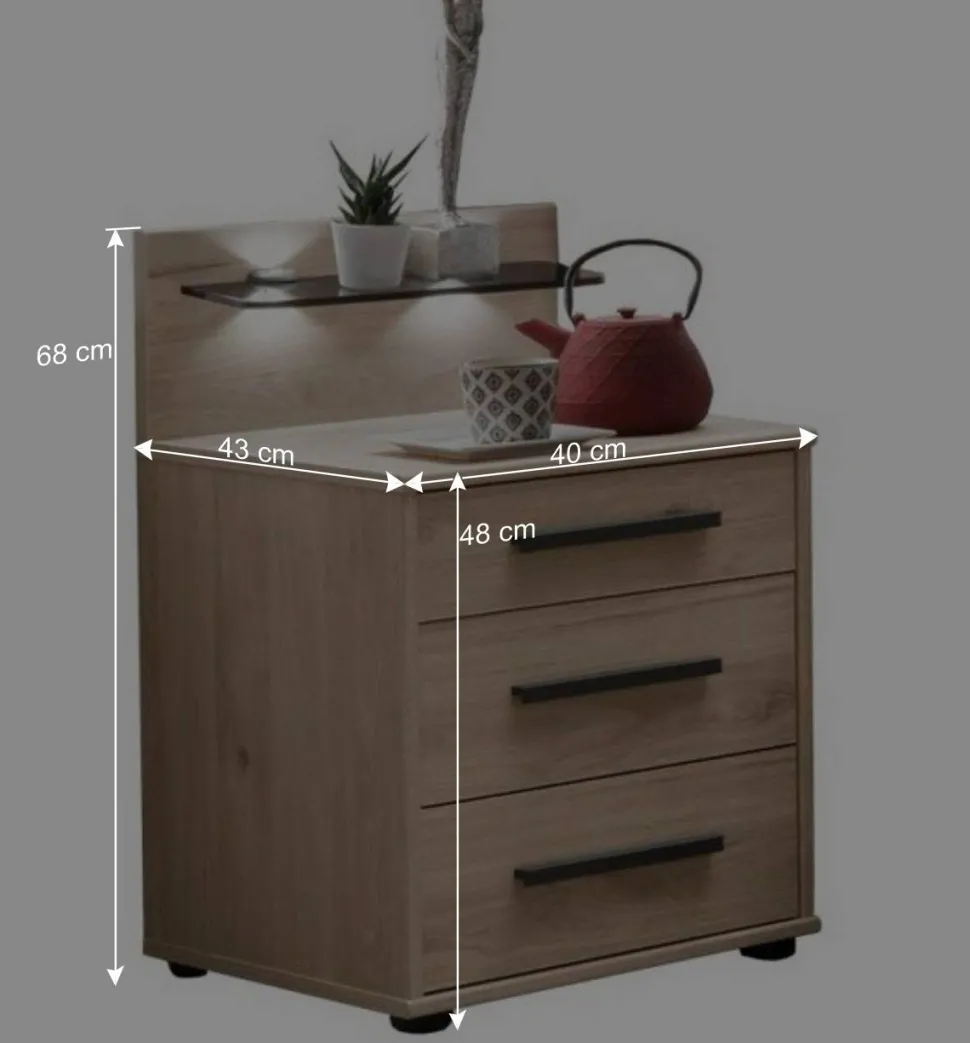 Topp Factory Bettanlage in 4 Längen - Licruva (dreiteilig)