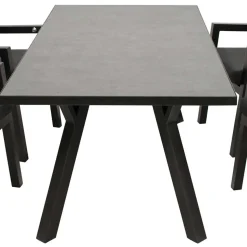 Topp Gartentisch & Armlehnstühle - Curedo (fünfteilig)