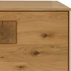2-türige Kommode aus Massivholz Wildeiche - Millena