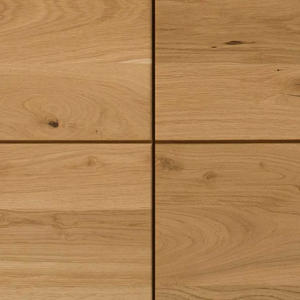 2-türige Kommode aus Massivholz Wildeiche - Millena