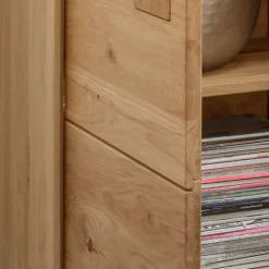 2-türige Kommode aus Massivholz Wildeiche - Millena