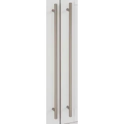 2-türige Kommode in Weiß & Honig - Eyzaco