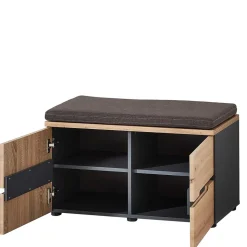 2-türige Schuh Flurbank mit Polster - Kuetra