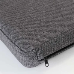 2-türige Schuhbank in Silbergrau Glas - Ilfred