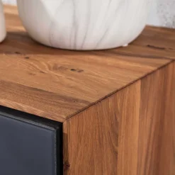 2-türige Schuhkommode in Anthrazit Glas - Mandrey