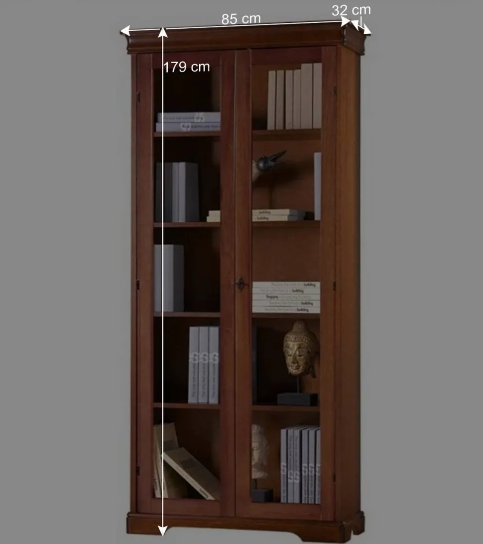 2-türige Vitrine im klassischen Stil - Lemerzi