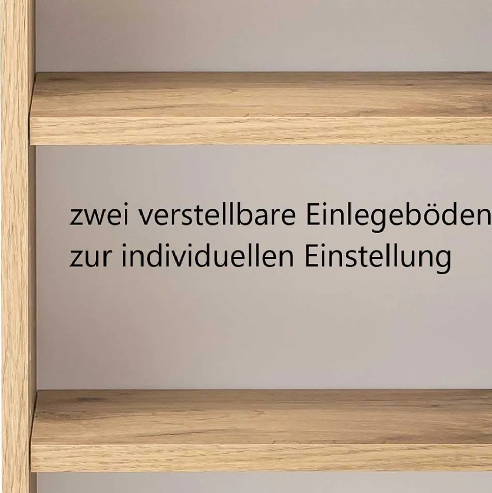 1-türiger Bad Oberschrank mit Glasbeschichtung - Vrendina