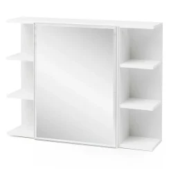 1-türiger Bad Spiegelschrank mit Regalen - Giulia