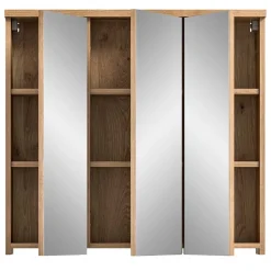 3-türiger Bad Spiegelschrank 80 cm breit - Steikun