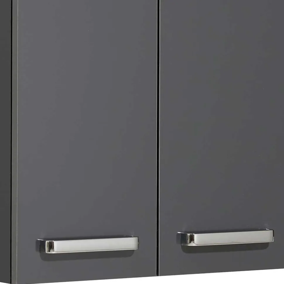 2-türiger Bad-Oberschrank in Anthrazit - Colistran