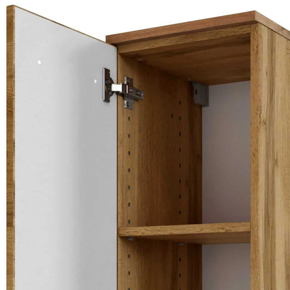 2-türiger Badschrank - 30x135x35 cm - Arazony