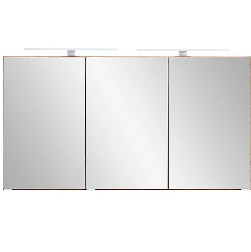 3-türiger 3D Spiegelschrank fürs Badezimmer - Drumias