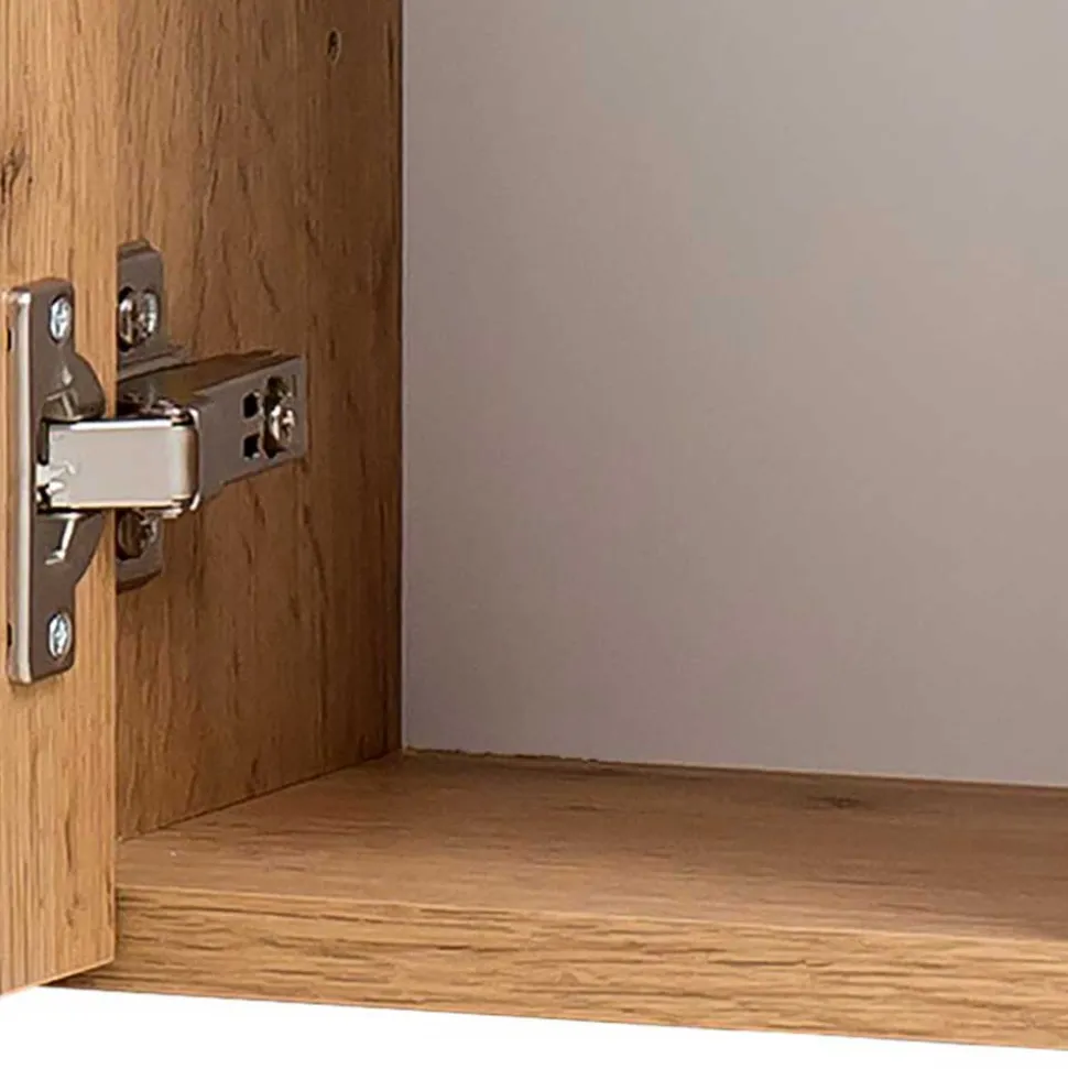 3-türiger 3D Spiegelschrank fürs Badezimmer - Drumias