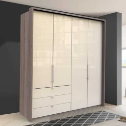 2-türiger Falttürenschrank 200cm in Creme - Calassina