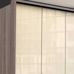 2-türiger Falttürenschrank 200cm in Creme - Calassina