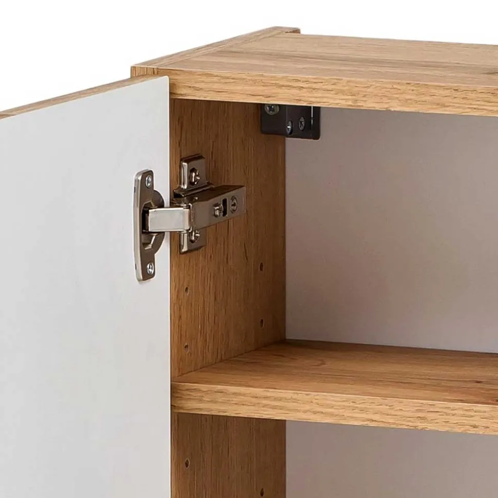 1-türiger Hängeschrank in Wildeiche Dekor - Iliam