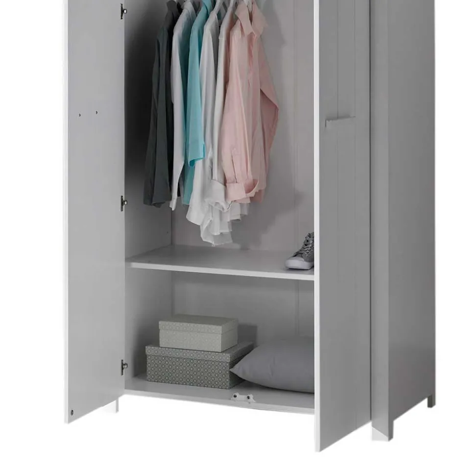 2-türiger Kinderschrank im Modern Country Style - Ellen