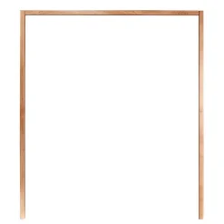 3-türiger Kleiderschrank aus massiver Wildeiche - Zaisan