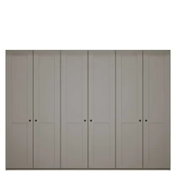 6-türiger Kleiderschrank in Hellgrau - Ridonna