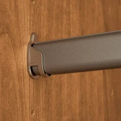 7-türiger Kleiderschrank in Weiß Glas - Dilacco