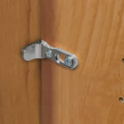 3-türiger Kleiderschrank in Erle teilmassiv - Hung