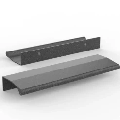 5-türiger Kleiderschrank mit Glasfront - Angelina