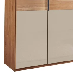 5-türiger Kleiderschrank mit Glasfront - Angelina