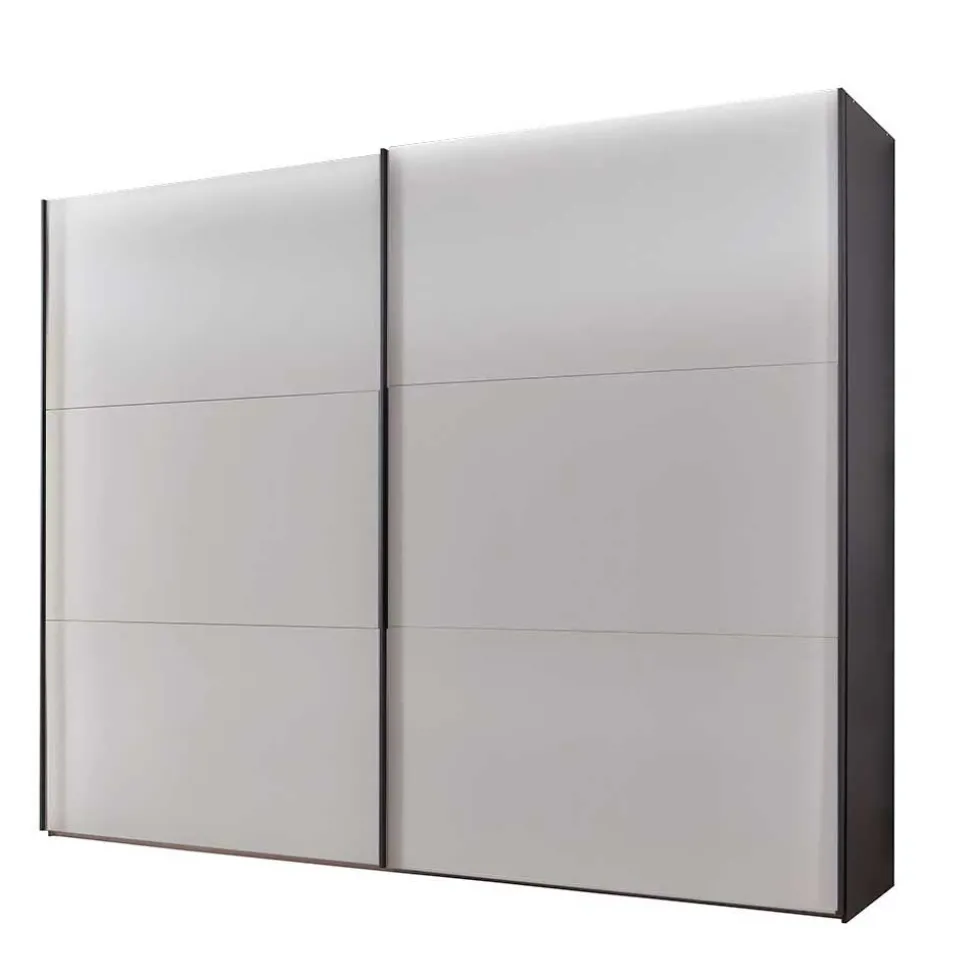 2-türiger Kleiderschrank mit Schwebetüren - Dandy