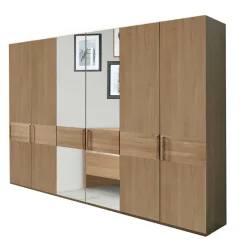 6-türiger Kleiderschrank mit 2 Spiegeln - Emdsiva III