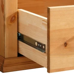 6-türiger Massiver Kleiderschrank mit 3 Schubladen - Inhusa