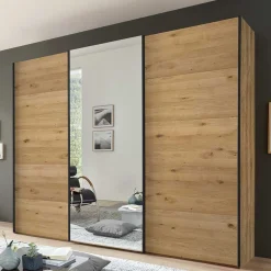 3-türiger Schiebetürenschrank mit Spiegel - Siestago