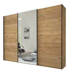3-türiger Schiebetürenschrank mit Spiegel - Siestago