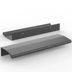 6-türiger Schlafzimmerschrank mit Glas - Hung