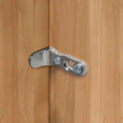 6-türiger Schlafzimmerschrank mit Glas - Hung