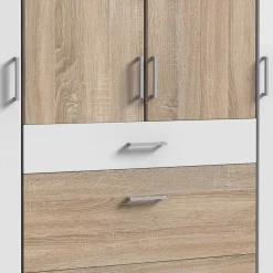 4-türiger Schlafzimmerschrank modern - Magdelan