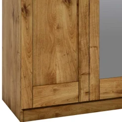 3-türiger Schlafzimmer-Schrank mit Spiegel - Rirua