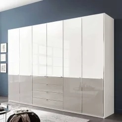 6-türiger Schlafzimmer-Schrank modern - Pascan