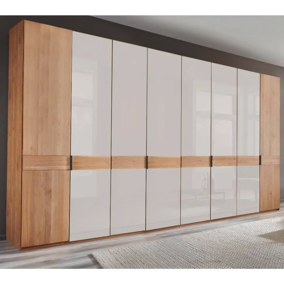 8-türiger Schrank in Erle teilmassiv - Dilacco