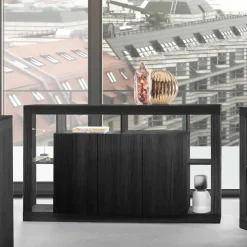 3-türiger Schrank mit 6 offenen Fächern - Bihar