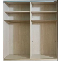 2-türiger Schwebetüren Kleiderschrank 200cm breit - Crascanu