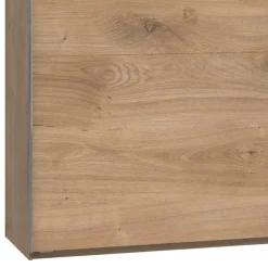 2-türiger Schwebetürenschrank im Holz Look - Dagidoyo