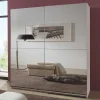 2-türiger Schwebetürenschrank mit Spiegelfront - Ashger