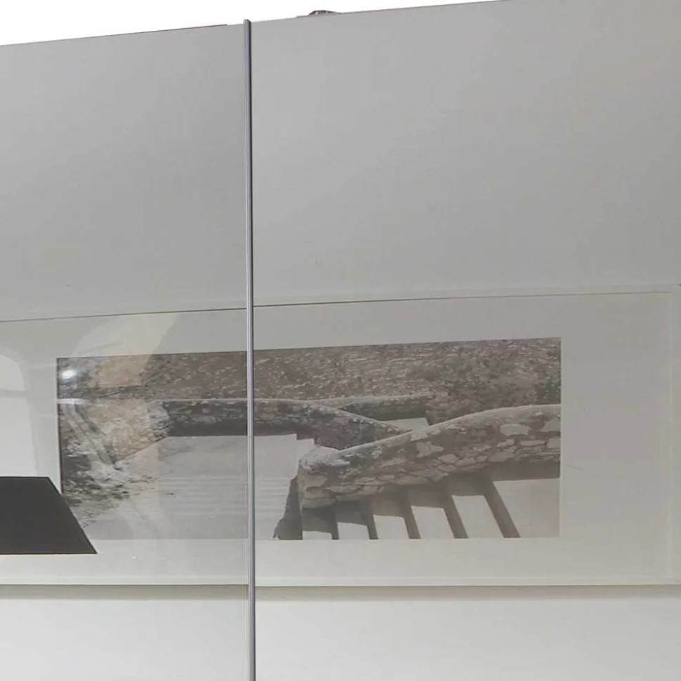 2-türiger Schwebetürenschrank mit Spiegelfront - Ashger